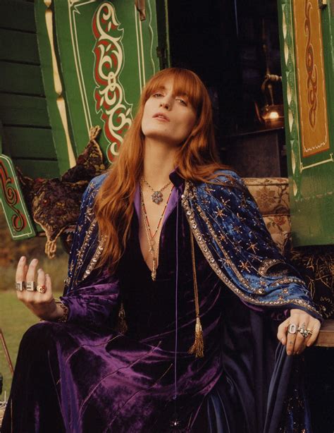 gucci florence welch|Gucci Captures Florence Welch’s Bohemian Spirit For Latest .